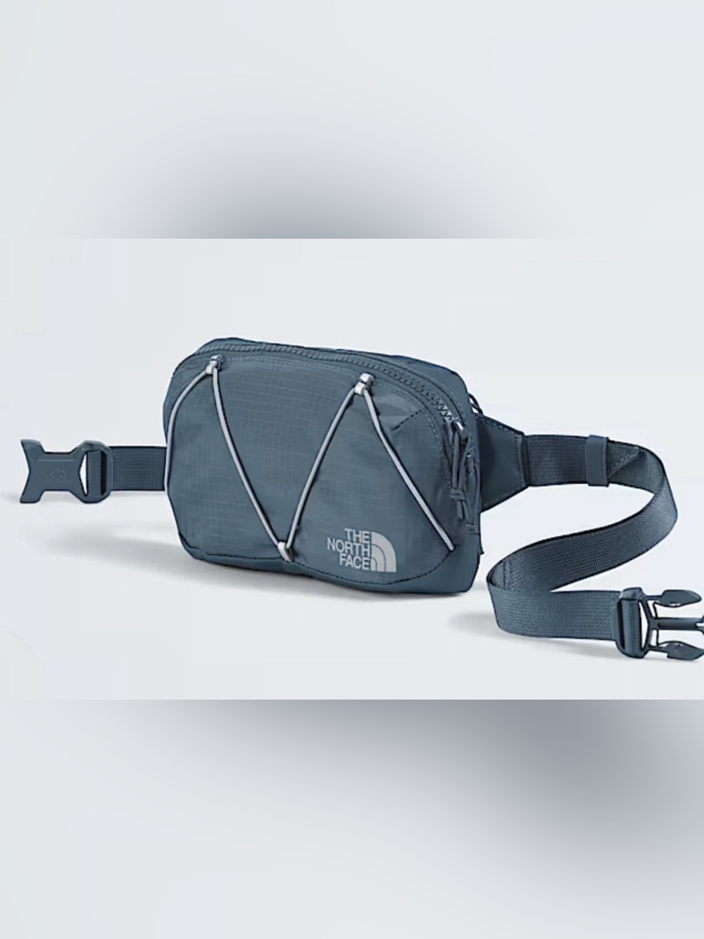 The North Face Terra Lumbar Waist Pack 1L Sports Crossbody Bag NWT Granite Grey